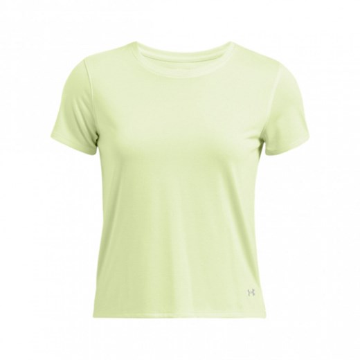 Damska koszulka do biegania Under Armour UA Launch Shortsleeve - zielona ze sklepu Sportstylestory.com w kategorii Bluzki damskie - zdjęcie 186094924