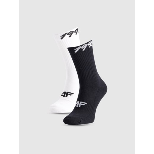 Damskie skarpetki (2-pack) 4F 4FRAW25USOCF523 - multikolor ze sklepu Sportstylestory.com w kategorii Skarpetki damskie - zdjęcie 186095620