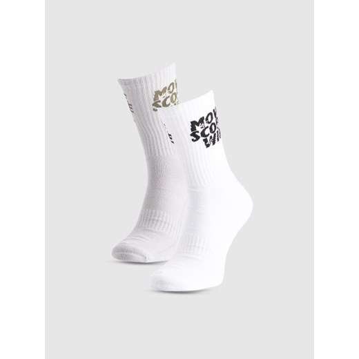 Męskie skarpetki (2-pack) 4F 4FRAW25USOCM513 - multikolor ze sklepu Sportstylestory.com w kategorii Skarpetki męskie - zdjęcie 186095671