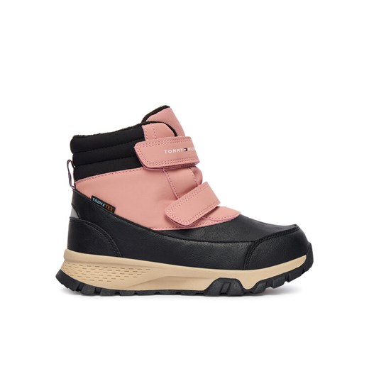 Tommy Hilfiger Śniegowce Velcro Bootie T1A5-34048-1592 S Czarny ze sklepu MODIVO w kategorii Buty zimowe dziecięce - zdjęcie 186096481