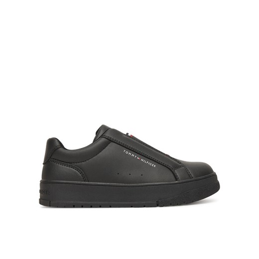 Tommy Hilfiger Sneakersy T3X9-34092-1355999 S Czarny ze sklepu MODIVO w kategorii Buty sportowe dziecięce - zdjęcie 186096534