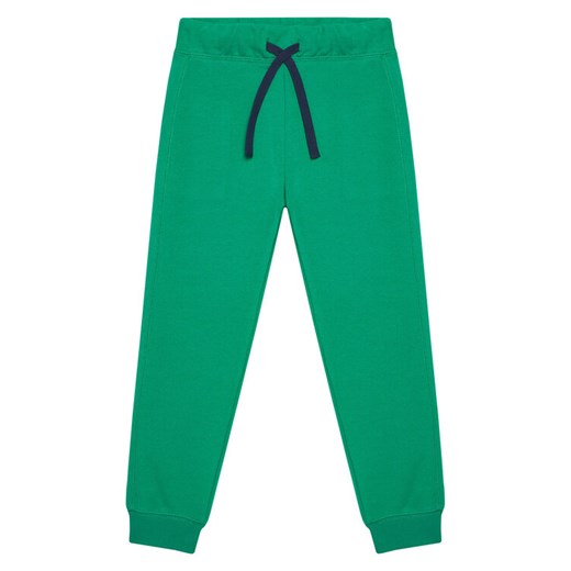 United Colors Of Benetton Spodnie dresowe 3J68CF058 Zielony Regular Fit ze sklepu MODIVO w kategorii Spodnie chłopięce - zdjęcie 186096542