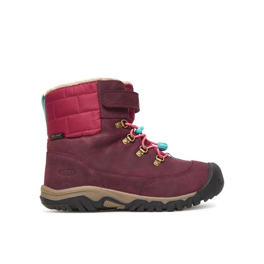 Keen Śniegowce Kanibou Waterproof 1031056 Czerwony ze sklepu MODIVO w kategorii Buty zimowe dziecięce - zdjęcie 186096544