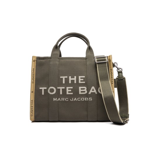 Torebka Marc Jacobs The Jacquard Medium Tote Bag M0017027 Khaki ze sklepu eobuwie.pl w kategorii Torby Shopper bag - zdjęcie 186098753