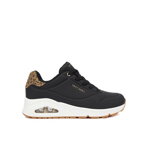 Sneakersy Skechers Uno 177093/BKLD Czarny ze sklepu eobuwie.pl w kategorii Buty sportowe damskie - zdjęcie 186098814