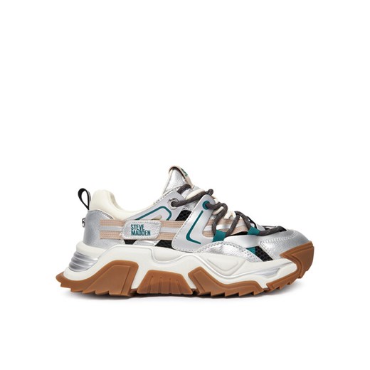 Sneakersy Steve Madden Kingdom 2 SM11004870 Beżowy ze sklepu eobuwie.pl w kategorii Buty sportowe damskie - zdjęcie 186098970