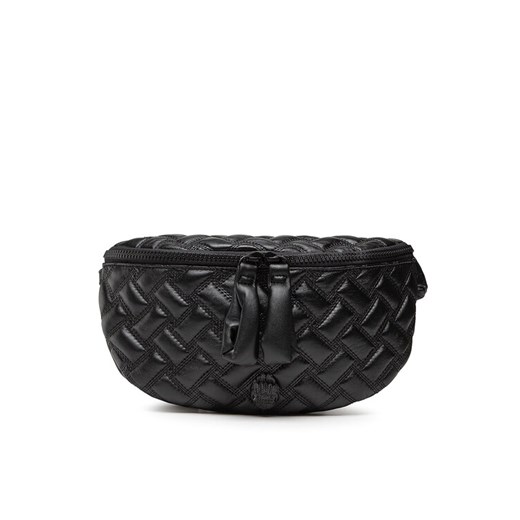 Nerka Kurt Geiger Kensington Drench Belt Bag 9317000109 Czarny ze sklepu eobuwie.pl w kategorii Nerki - zdjęcie 186099031