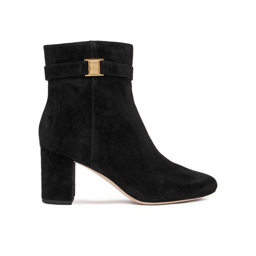 Botki LAUREN RALPH LAUREN Kellie Bt Hi 802967827001 Czarny ze sklepu eobuwie.pl w kategorii Botki - zdjęcie 186099051