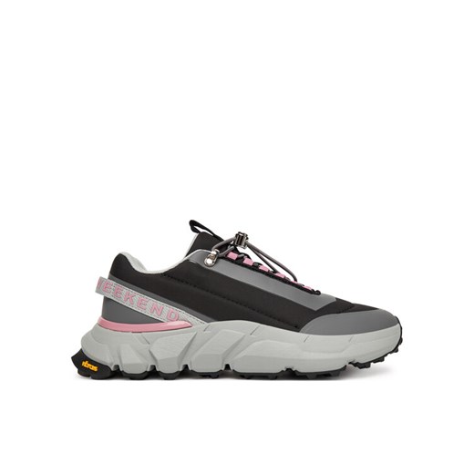 Sneakersy Weekend Max Mara Tandem 2525766015650 Czarny ze sklepu eobuwie.pl w kategorii Buty sportowe damskie - zdjęcie 186099070