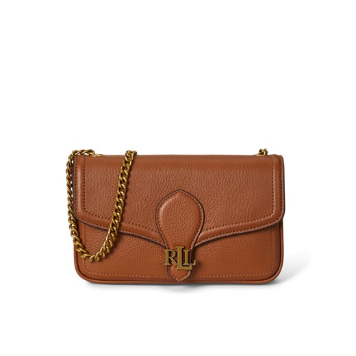 Torebka LAUREN RALPH LAUREN 432977374002 Brązowy ze sklepu eobuwie.pl w kategorii Listonoszki - zdjęcie 186099074