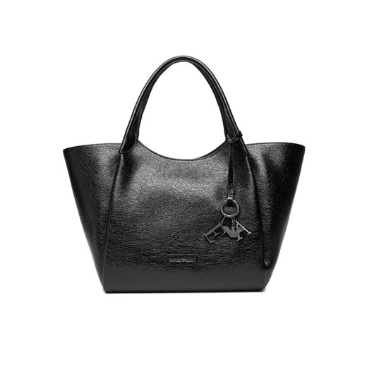 Torebka Emporio Armani EW001009 AF17283 UC001 Czarny ze sklepu eobuwie.pl w kategorii Torby Shopper bag - zdjęcie 186099091