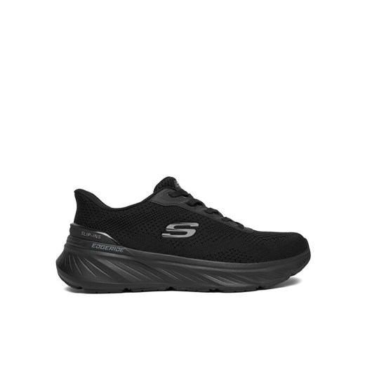 Sneakersy Skechers Edgeride 232846 BBK Czarny ze sklepu eobuwie.pl w kategorii Buty sportowe męskie - zdjęcie 186099101