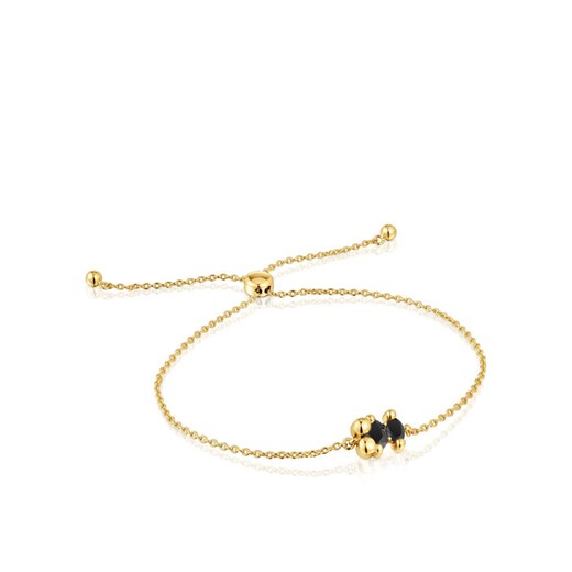 Bransoletka TOUS Bold Bear Gem 1004228600 Złoty ze sklepu eobuwie.pl w kategorii Bransoletki - zdjęcie 186099103