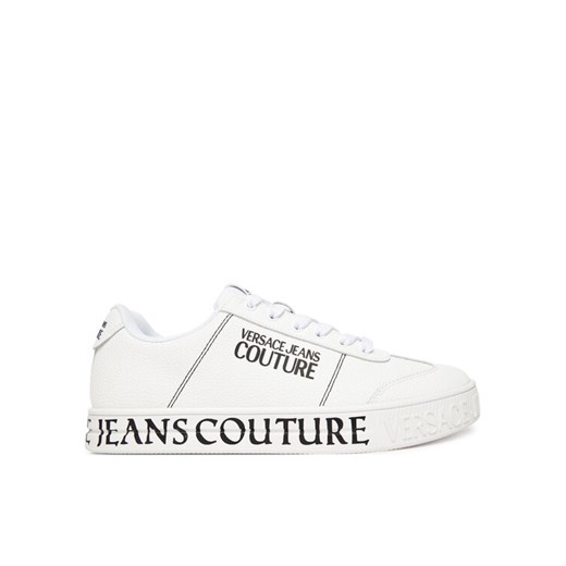 Sneakersy Versace Jeans Couture 79YA3SK6 Biały ze sklepu eobuwie.pl w kategorii Buty sportowe męskie - zdjęcie 186099231
