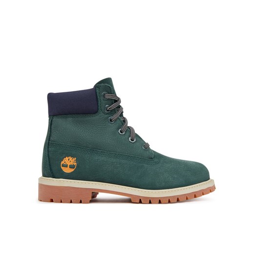 Trapery Timberland Premium 6-Inch Waterproof TB0A6BETEO61 Khaki ze sklepu eobuwie.pl w kategorii Buty zimowe dziecięce - zdjęcie 186099253