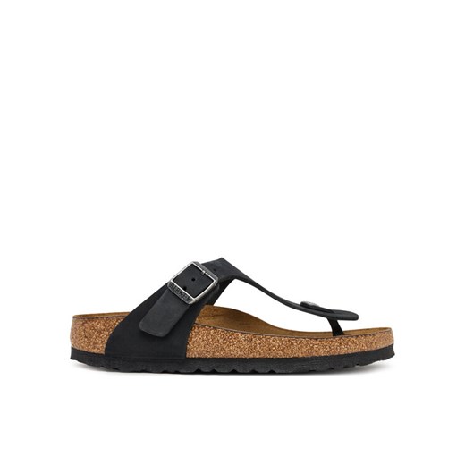 Japonki Birkenstock Gizeh SFB LENB 1019015 Czarny - id: 0000304758355 - marki BIRKENSTOCK - 186099312 Japonki Birkenstock Gizeh SFB LENB 1019015 Czarny ze sklepu eobuwie.pl w kategorii Klapki damskie - zdjęcie 186099312