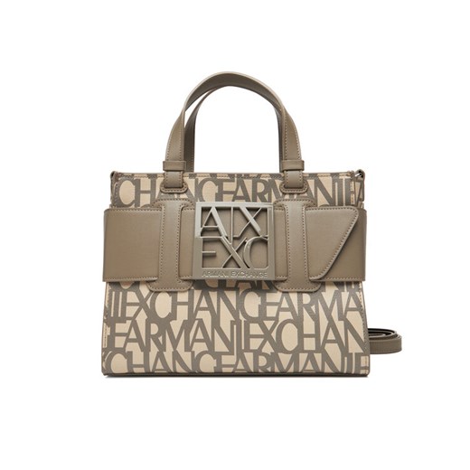 Torebka Armani Exchange 942690 3F742 M1014 Beżowy ze sklepu eobuwie.pl w kategorii Torebki damskie - zdjęcie 186099314