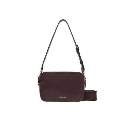 Torebka Calvin Klein LV04F3165G Bordowy ze sklepu eobuwie.pl w kategorii Torebki damskie - zdjęcie 186099334