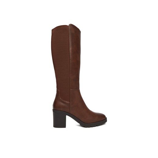 Kozaki Clara Barson CEO-HL0189101-B08 Brązowy ze sklepu eobuwie.pl w kategorii Kozaki damskie - zdjęcie 186099364
