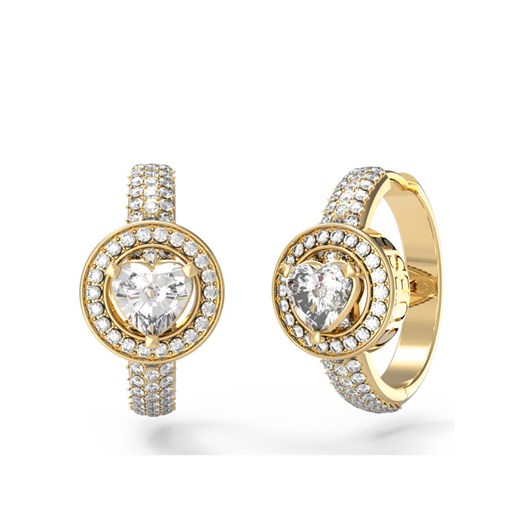 Kolczyki Guess JUBE04 670JW Złoty Guess OS eobuwie.pl