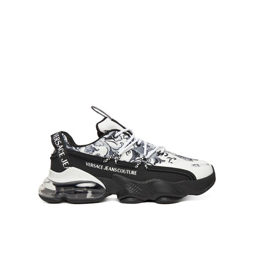 Sneakersy Versace Jeans Couture 79YA3SU2 Szary ze sklepu eobuwie.pl w kategorii Buty sportowe męskie - zdjęcie 186099541