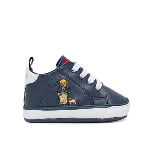 Niechodki Polo Ralph Lauren RL03477410 Granatowy ze sklepu eobuwie.pl w kategorii Buty sportowe dziecięce - zdjęcie 186099562