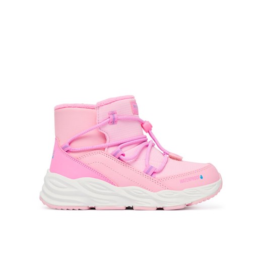 Śniegowce Skechers Turbo Tread 303492L LTPK Różowy ze sklepu eobuwie.pl w kategorii Buty zimowe dziecięce - zdjęcie 186099574
