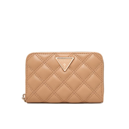 Portfel Guess Giully II Sgl SWQG96 73140 Beżowy - id: 0190231994817 - marki Guess - 186099614 Portfel Guess Giully II Sgl SWQG96 73140 Beżowy ze sklepu eobuwie.pl w kategorii Portfele damskie - zdjęcie 186099614