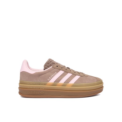 Sneakersy adidas Gazelle Bold JQ6436 Brązowy ze sklepu eobuwie.pl w kategorii Buty sportowe damskie - zdjęcie 186099650