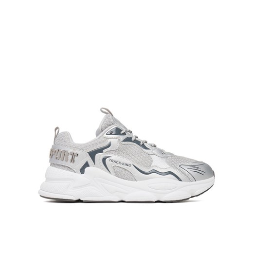 Sneakersy Plein Sport Track-King Mag FAES USC0843 STE003N Szary ze sklepu eobuwie.pl w kategorii Buty sportowe męskie - zdjęcie 186099694