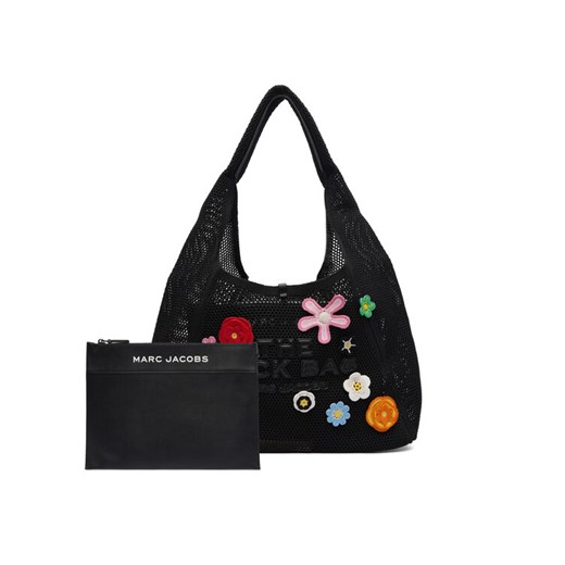 Torebka Marc Jacobs The Daisy Crochet Sack 2P5HSH027H03 Czarny ze sklepu eobuwie.pl w kategorii Torebki damskie - zdjęcie 186099742