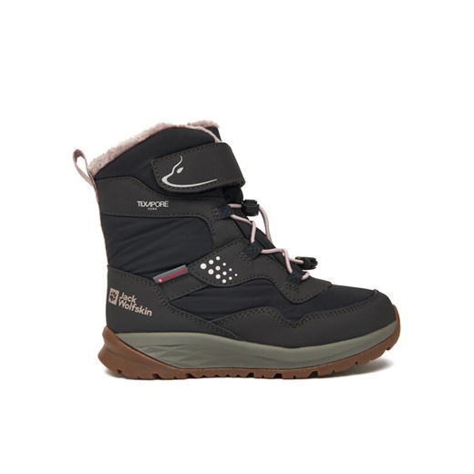 Śniegowce Jack Wolfskin A62143 Czarny ze sklepu eobuwie.pl w kategorii Buty zimowe dziecięce - zdjęcie 186099744
