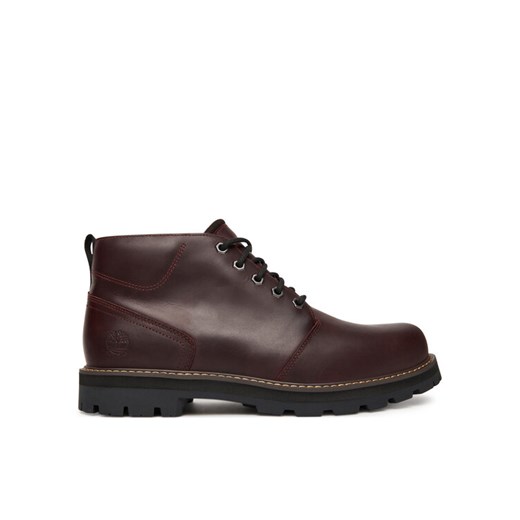 Trzewiki Timberland Britton Road Waterproof Chukka TB0A69TWEIW1 Bordowy ze sklepu eobuwie.pl w kategorii Buty zimowe męskie - zdjęcie 186099751