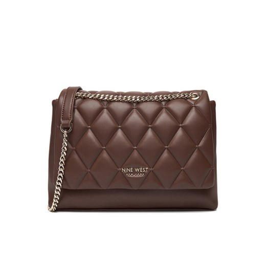 Torebka Nine West CEO-CHARLOTTE-S22560-5 Brązowy ze sklepu eobuwie.pl w kategorii Torebki damskie - zdjęcie 186099782