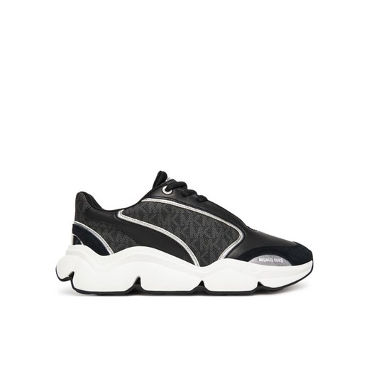 Sneakersy MICHAEL Michael Kors Renny 43F5RNFS1S Czarny ze sklepu eobuwie.pl w kategorii Buty sportowe damskie - zdjęcie 186099821