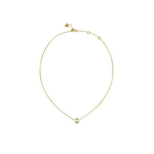 Naszyjnik Guess JUBN04 652JW Złoty - id: 7626741537167 - marki Guess - 186099824 Naszyjnik Guess JUBN04 652JW Złoty ze sklepu eobuwie.pl w kategorii Naszyjniki - zdjęcie 186099824