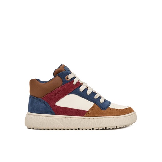 Sneakersy Geox J Theleven J46LDC 05422 C1MD6 S Brązowy ze sklepu eobuwie.pl w kategorii Buty sportowe dziecięce - zdjęcie 186099841