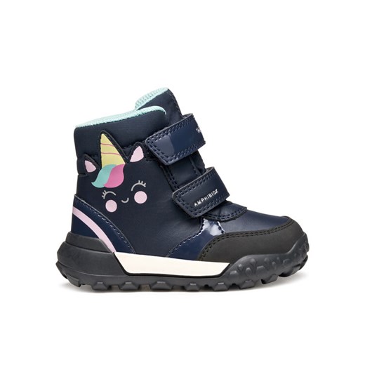 Śniegowce Geox B Trekkyup B Ab B566MD 054FU C4002 S Granatowy ze sklepu eobuwie.pl w kategorii Buty zimowe dziecięce - zdjęcie 186099981