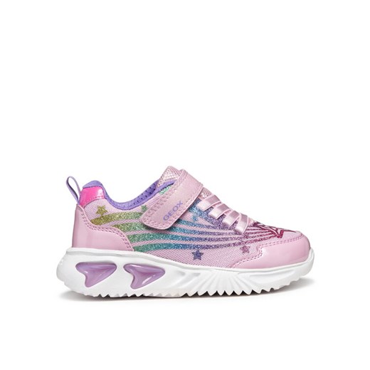 Sneakersy Geox J Assister J56E9B 0ASKN C8206 D Różowy ze sklepu eobuwie.pl w kategorii Buty sportowe dziecięce - zdjęcie 186100003