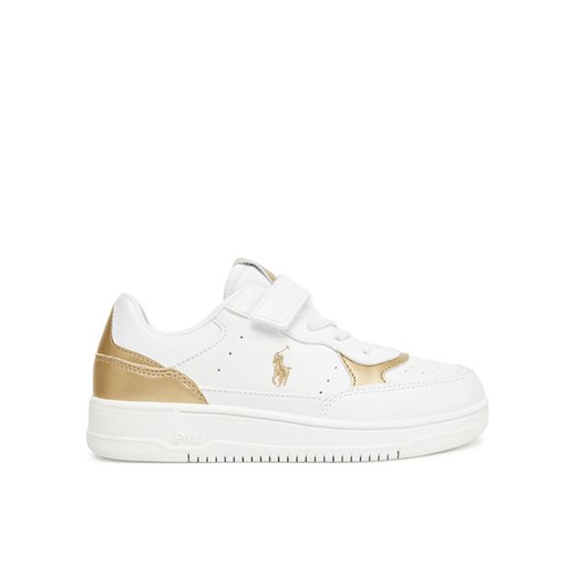 Sneakersy Polo Ralph Lauren Masters Court II Ps RL03403103 Biały ze sklepu eobuwie.pl w kategorii Buty sportowe dziecięce - zdjęcie 186100061