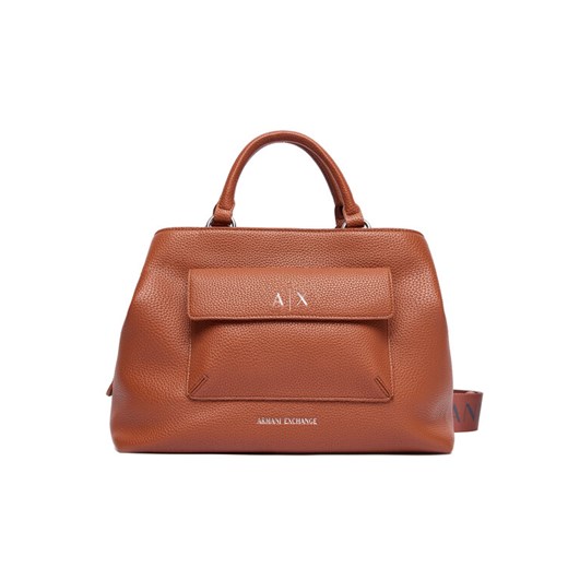 Torebka Armani Exchange XW001545 AF17019 U6048 Brązowy ze sklepu eobuwie.pl w kategorii Torebki damskie - zdjęcie 186100072