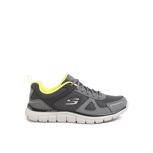 Sneakersy Skechers Track 52630/CCLM Szary ze sklepu eobuwie.pl w kategorii Buty sportowe męskie - zdjęcie 186100114