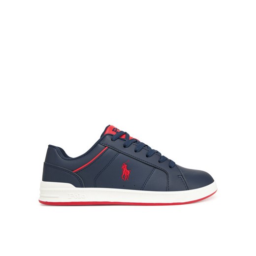 Sneakersy Polo Ralph Lauren Heritage Court IV RL03423411 Granatowy ze sklepu eobuwie.pl w kategorii Buty sportowe dziecięce - zdjęcie 186100144
