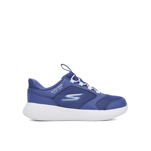 Sneakersy Skechers Go Run 400 V2 303855L NVY Granatowy ze sklepu eobuwie.pl w kategorii Buty sportowe dziecięce - zdjęcie 186100161