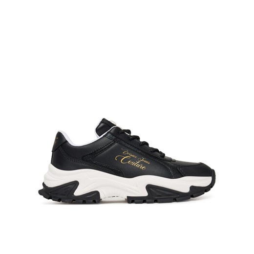 Sneakersy Versace Jeans Couture 79VA3SV6 Czarny ze sklepu eobuwie.pl w kategorii Buty sportowe damskie - zdjęcie 186100232