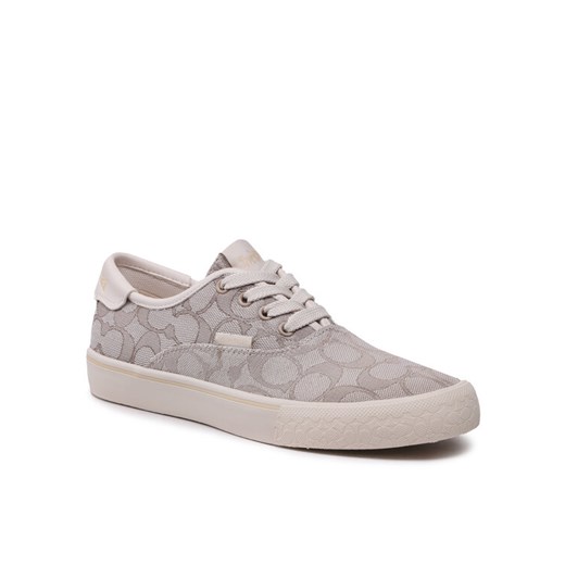 Tenisówki Coach Citysole Skate C2705 Beżowy ze sklepu eobuwie.pl w kategorii Trampki damskie - zdjęcie 186100280