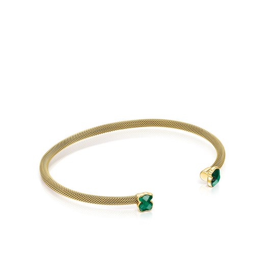 Bransoletka TOUS Mesh 1002820970 Złoty ze sklepu eobuwie.pl w kategorii Bransoletki - zdjęcie 186100352