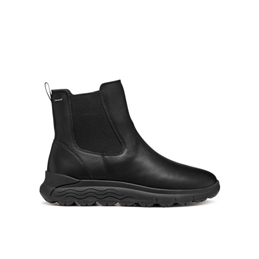 Botki Geox D Spherica 4X4 B Abx D5626A 00085 C9999 Czarny ze sklepu eobuwie.pl w kategorii Botki - zdjęcie 186100370