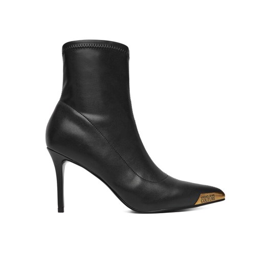 Botki Versace Jeans Couture 79VA3S51 Czarny ze sklepu eobuwie.pl w kategorii Botki - zdjęcie 186100532