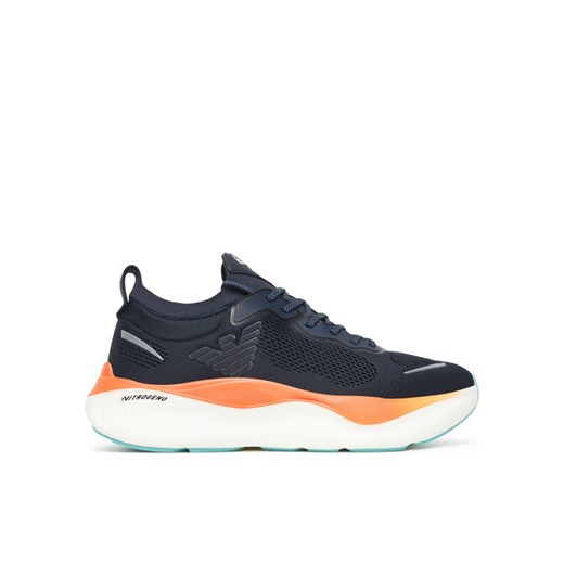Sneakersy EA7 Emporio Armani X8X246 XK443 MZ216 Granatowy ze sklepu eobuwie.pl w kategorii Buty sportowe męskie - zdjęcie 186100560